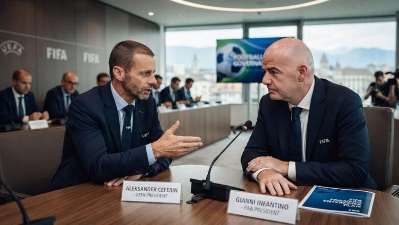 Ceferin'in Infantino'ya yönelik değerlendirmeleri