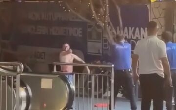 polis havaya ateş açtı