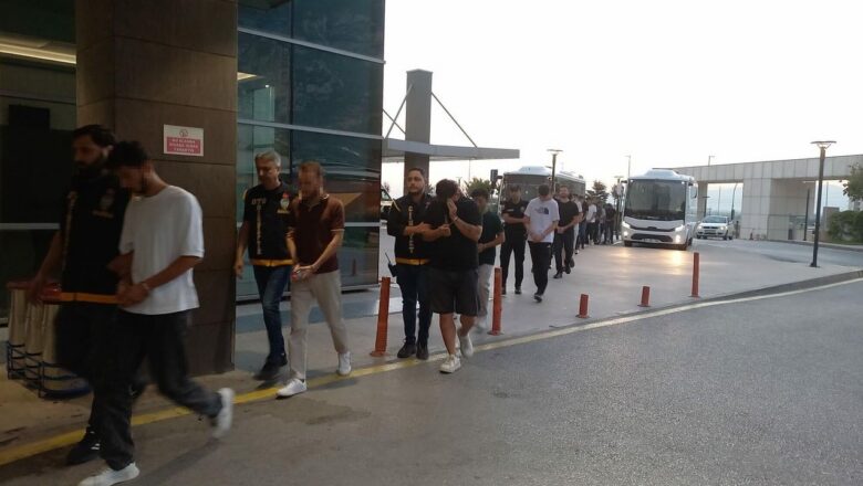 suç örgütü operasyonu