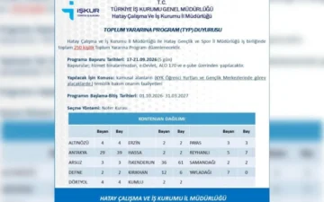 Toplum Yararına Program