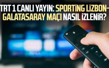 Sporting Lizbon-Galatasaray TRT 1